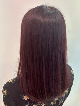 インパークス 江古田店(hair stage INPARKS) イルミナカラー【ディープルビー】/ブリーチ無し/髪質改善