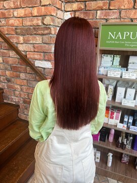 ビハツヤ(BIHATSU-YA) チェリーレッドカラー