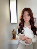 メゾンドムニ 恵比寿(Maison de MUNi)&nbsp;セミディレイヤーカットシアーカラーオリーブベージュ20代30代