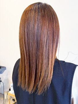 レポヘアー(Repos hair) 20代30代大人可愛い髪質改善カラーマロンベージュ艶感透明感