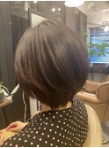 ショートのグラデーションスタイル