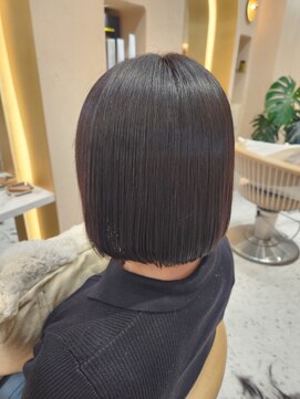 プアメリア 名古屋(Puamelia) ボブ外ハネボブくびれボブタッセルボブ切りっぱなしボブウルフ