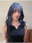 roots color blue layer
