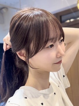 ビューネオ(VIEW NEO) 顔まわり/むす美人/似合わせ/前髪/レイヤーカット/谷町四丁目