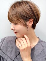 ショートボブ髪型30代40代50代前髪あり前髪なし面長丸顔【倉田】