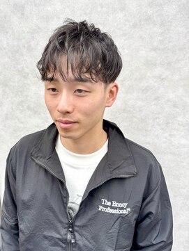 ブリックバイブレイス 千葉 千葉中央(brick by brace) くせ毛活かした爽やかメンズカット