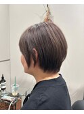 白髪ぼかし/ショートヘア/ハイライト/頭皮ケア/デトックスケア