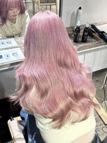 ザ オーダー(THE ORDER)&nbsp;ホワイトピンクブリーチ2回ツヤ感暖色カラー