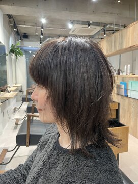 シーン 自由が丘(scene) 春の大人マッシュウルフスタイル/自由が丘/自由が丘駅