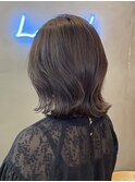 イメチェン外ハネボブ美髪ワイドバング顔周りレイヤーボブ/横浜