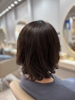 アオ 花咲町(a-o)&nbsp;毛先にニュアンスパーマ♪