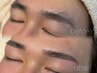 メンズ美眉ワックス+眉毛パーマ￥7800#心斎橋#眉wax#眉毛wax#メンズ眉毛サロン