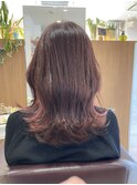【L by first】インナーカラーピンク
