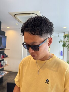 男を磨くメンズサロン オム グランド(HOMME GRAND) くせ毛風パーマ