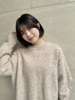 ハルキミナトジャパン 神戸(HARUKI MINATO japan)&nbsp;ボブ 20代30代40代ヘア 切りっぱなし 三ノ宮