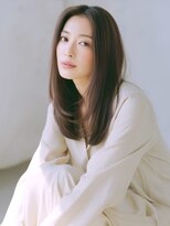 アルトリスト(Altruist Aging×HAIR&SPA)&nbsp;★ダークアッシュ大人ガーリーボブ着物ミディアムレイヤーカット