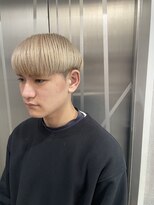 バックス メンズヘアー(BUCKS men's hair) マッシュ/ブリーチ/ダブルカラー/ハイトーン