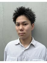 【Lond LOGAN亀井】名古屋メンズパーマ　ツイストスパイラル眉毛