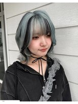 ヴィオラカラー(VIOLLA COLOR) ハイトーンカラー×ナチュラルボブ/小倉