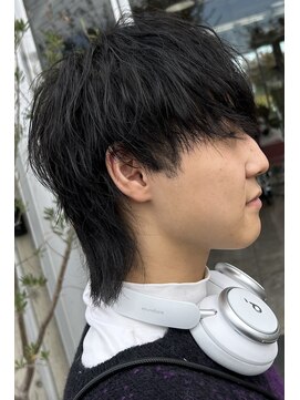 オシャレドロボウ ビス OSHARE DOROBO bis 【オシャドロ/京田辺/新田辺】マッシュウルフ/メンズカット