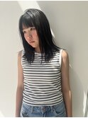 ストレートパーマは大人だけのものじゃないね！