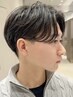 【men's人気NO.１】似合わせカット+パーマ 17,600→9,900（札幌/大通/韓国）