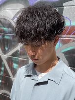 ビカム 名駅(become) 【波巻きツイストスパイラル】メンズマッシュ刈り上げフェード