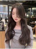 韓国ロングヘア