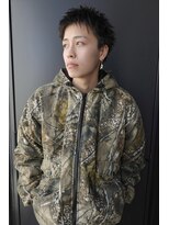 ソーレ(sole) 刈り上げスパイキーショート名古屋メンズしよとピンパーマ