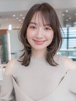 HAVANA 横浜 髪質改善 レイヤーボブレイヤーカット 髪質改善レイヤーボブ/ココアベージュ/ストレート/小顔前髪/黒髪