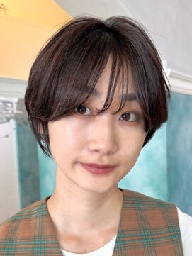 ロンド 銀座(Lond) ●杉浦オリーブグレー/ショート/レイヤー/髪質改善/縮毛矯正