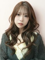 クム(kumu)&nbsp;20代30代◎ブリーチ無しグレージュ小顔レイヤー韓国風