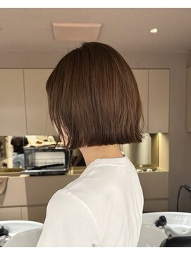 メゾンマイル 恵比寿(maison mile) #ブリーチなしダブルカラー#ワインレッド#ボルドーカラー#前髪