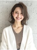 ミディアムヘア レイヤーカット 30代40代50代60代◎