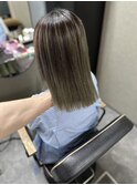 ブリーチ毛への髪質改善ストレート