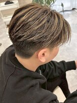 バトン(BATON)&nbsp;メンズ/コントラストハイライト/メッシュ