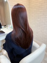 マーリャヘアー(mallia hair)&nbsp;レイヤースタイルレイヤーカットロングレイヤー小顔スタイル