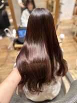 バイオレット 表参道店(Violet)&nbsp;暖色バーガンディブラウンチョコレートブラウンブリーチなし