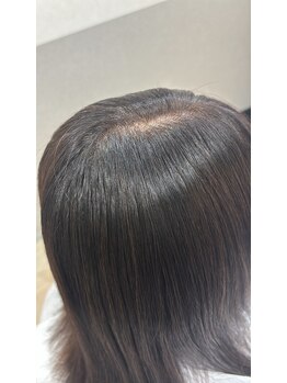 モアプラスビューティーサロン(MORE＋ beauty salon)の写真/【天理駅/駐車場完備】大人女性の為の上質カラー！ダメージレス施術で艶やかで大人上品な髪色に[白髪染め]