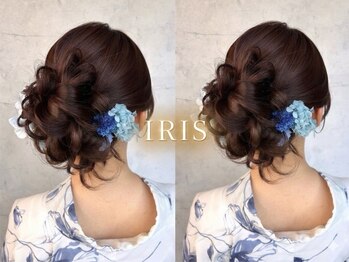 ヘアセットサロン イリス(IRIS)の写真/[西梅田/北新地]結婚式・お祭りなど大切な日はプロの技で崩れない着付け、ヘアセットは全てお任せ下さい☆