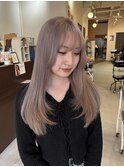 グレージュ/津田沼/ブリーチ/ハイライト/ケアブリーチ/U24
