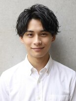 クオンヒール 堺筋本町店(QUON HEAL)&nbsp;アップバングセンターパートニュアンスパーマ