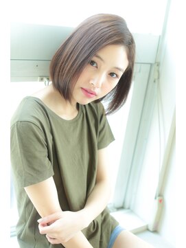 ミリム 栄矢場町店(MIRiM) 【MUSE】大人ナチュラルストレートボブ