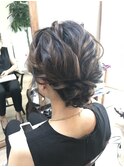 立川人気ミディアムゆるアップヘアアレンジ【立川/国立/立川南】