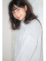 ヘアーアートシフォン 池袋西口店(Hair art chiffon)&nbsp;似合わせカットでブルージュ＆ヴェールウェーブのセミディ 川口