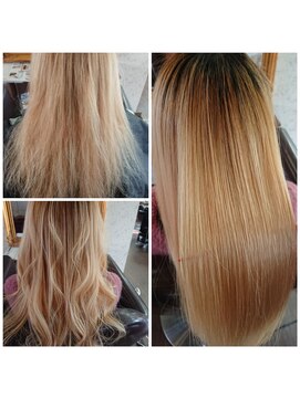 アメーテール アーム(a.meteru) 毛質改善美髪トリートメントストレート 30代40代50代