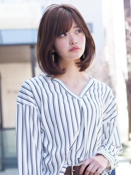 アフロート ディル(AFLOAT D'L) 《AFLOATディル 井上紗矢香》ふわっと小顔ハニーミディアム