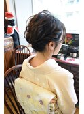ショートでも念願ゆるふわアップ♪【BELL桜新町/用賀】