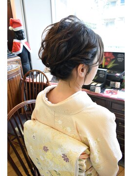 ベル(BELL) ショートでも念願ゆるふわアップ♪【BELL桜新町/用賀】