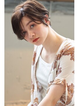 クロム バイ リエット(Chlom by Lietto) Chlom☆新宿 ハイライトベージュイルミナカラーハンサムショート